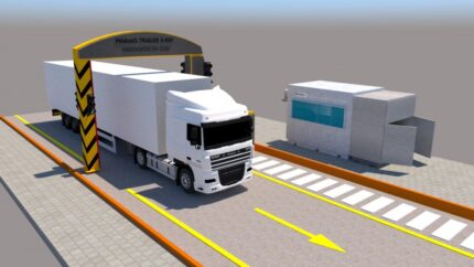 Portal Gantry X-Ray Truck Cargo Trailer Container Scanning
