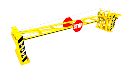 K12 M50 Crash Tested Mechanic Manual Drop Arm Barrier