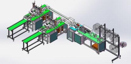 Automatic Surgical Mask Production Line Machine