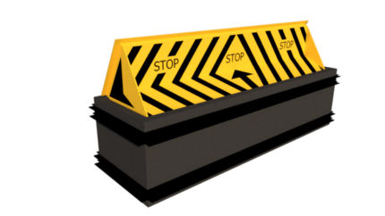 Motorized Road Blocker