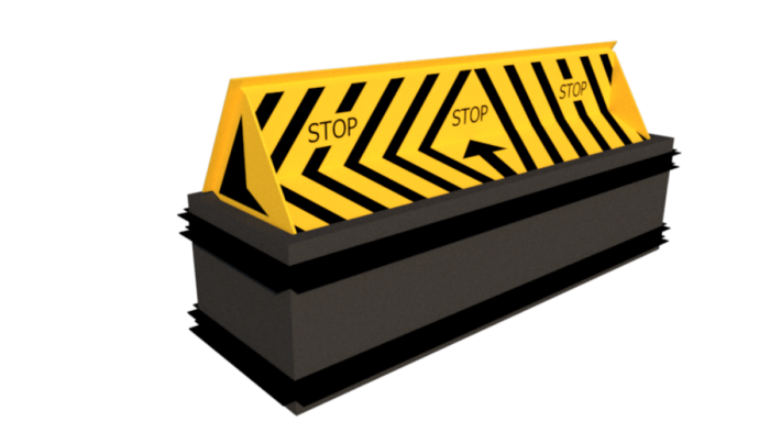 Motorized Road Blocker