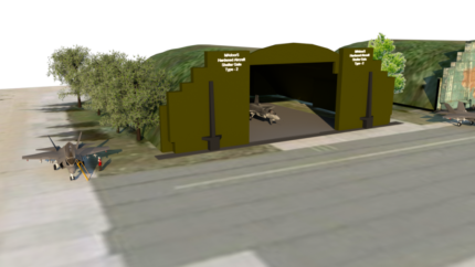 Aircraft Hangar Bunker Gate Door ( Type -2 )