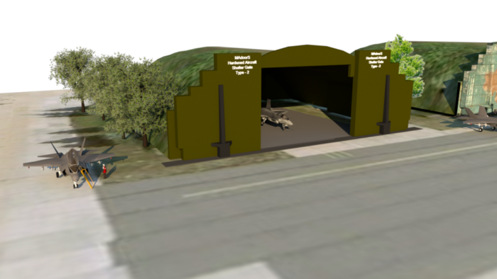 Aircraft Hangar Bunker Gate Door ( Type -2 )