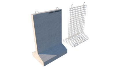 Alaska Concrete Barrier Wall
