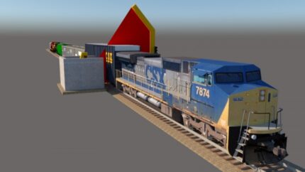 X-Ray Train Inspection Scanning System