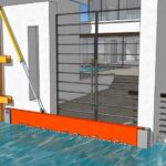 Automatic Pivot Flood Protection Gate