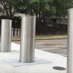 M50 M 30 Pas68 Crash Test Automatic Rising Bollards