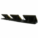 High Security M50 M30 Wedge Barrier Shallow Mount Road Blocker