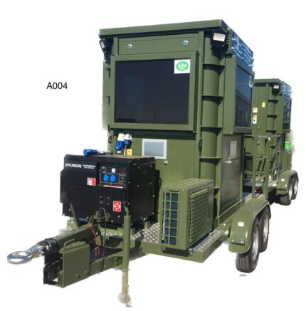 Mobile Bulletproof Guard Booth - Portable Bullet Resistant Guard Shack