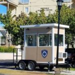 Mobile Bulletproof Guard Booth - Portable Bullet Resistant Guard Shack