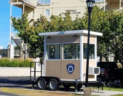 Mobile Bulletproof Guard Booth - Portable Bullet Resistant Guard Shack