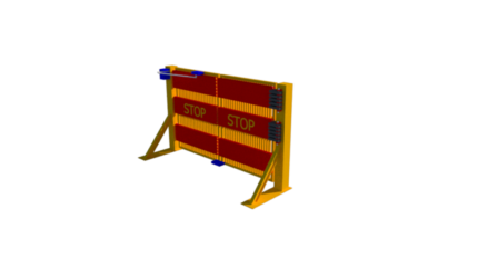 Anti-Ram ASTM M50 Crash Tested Bi-Folding Gate