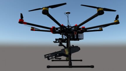 Unmanned Military Armed Drone