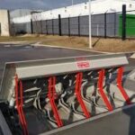 Surface Mounted Impact Test Anti-ram Wedge Barrier Road Blocker