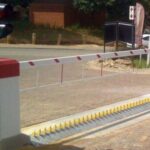 Vehicle Spike Barrier with Drop Arm Barrier