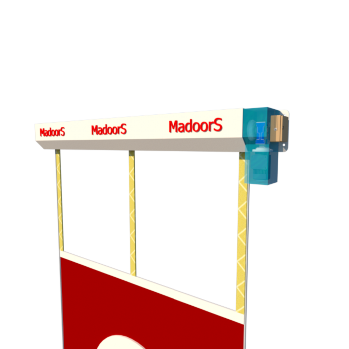 Motorized Automatic Flag Mechanism