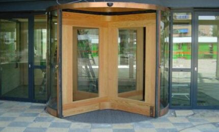 Wooden Revolving Doors