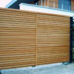 Wooden Automatic Swing Gate