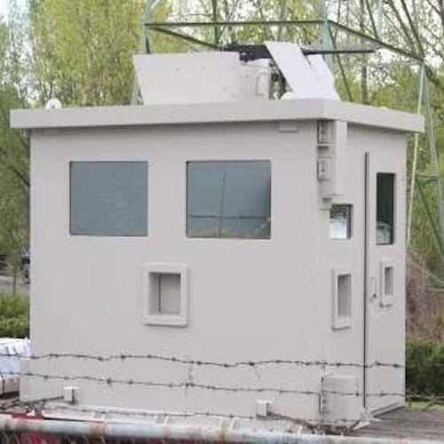 Armed Ballistic Armored Guard Booth