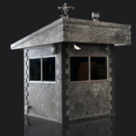 Armed Ballistic Armored Guard Booth