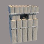 Accordion Folding Sand Filled Gabion Guard Tower ( Type 2 )